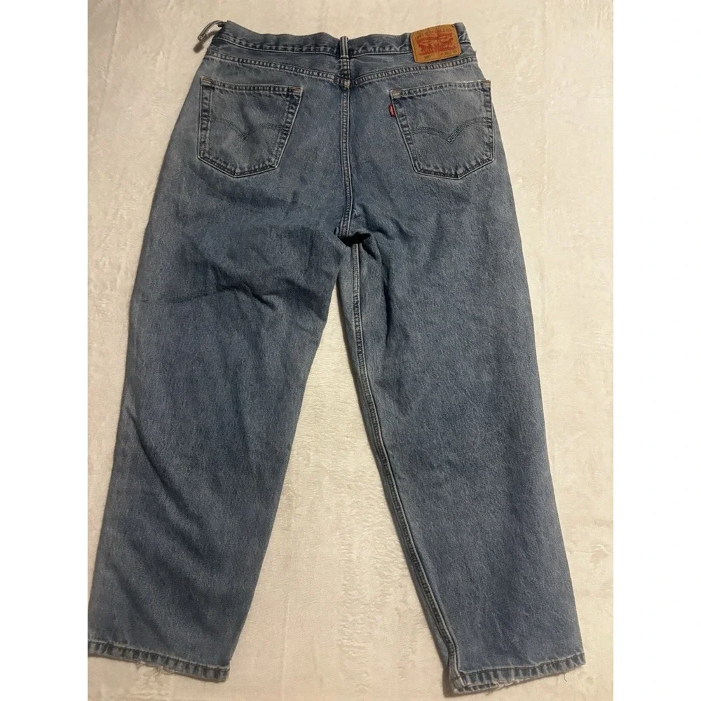 Levi's 560 Men's Jeans 36x30 (Actual 36x29) Medium Wash Denim‎ Blue